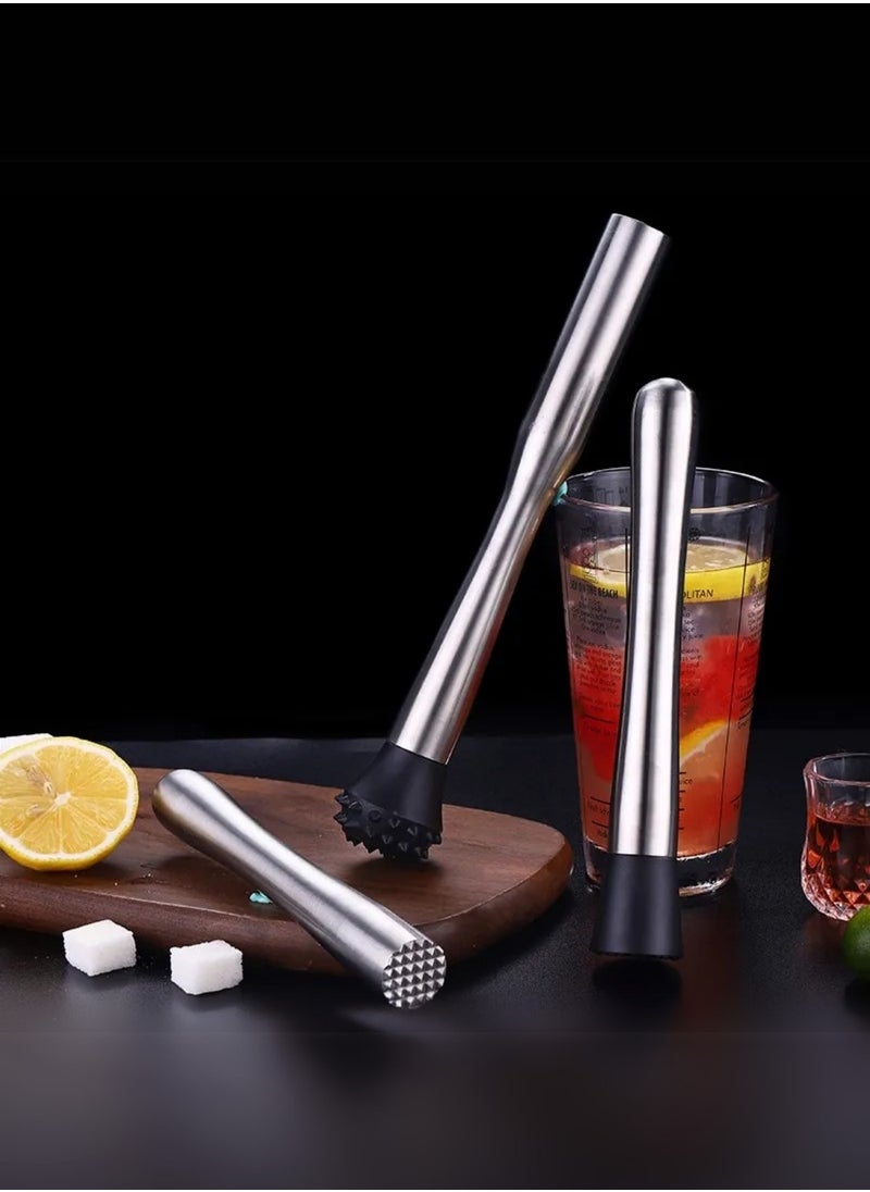 7-Piece Boston Cocktail Shaker Set – Stainless Steel Professional Mixing Tools for Home and Bar Use