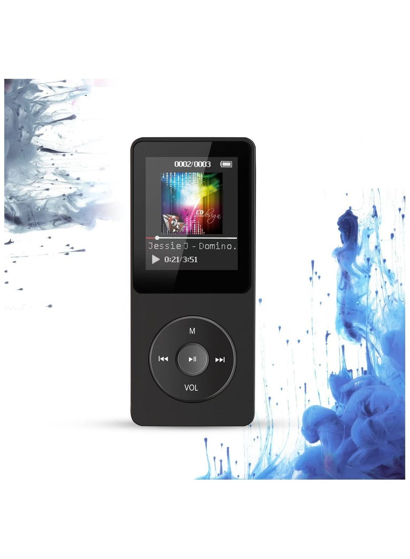 8GB Bluetooth MP3 player, black