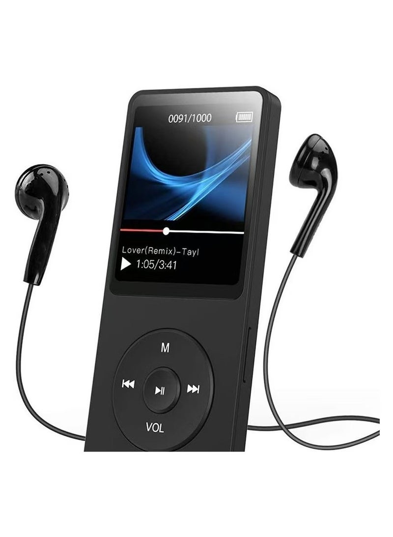 8GB Bluetooth MP3 player, black