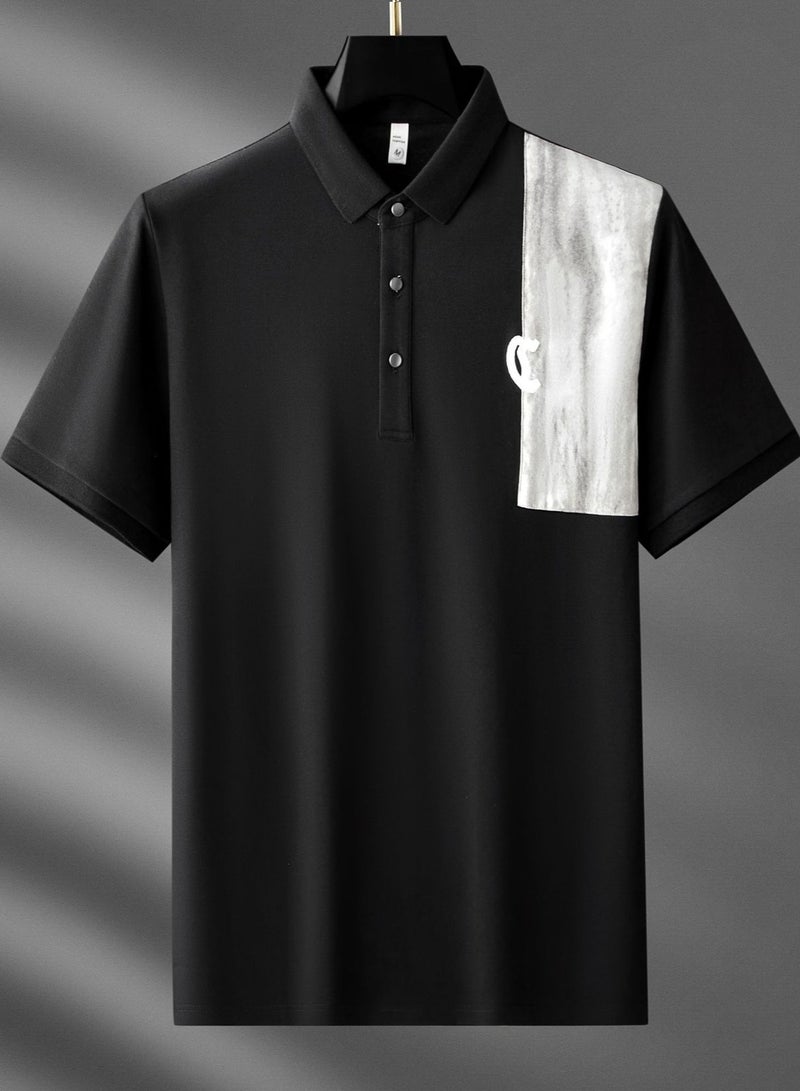 New Men's Casual T-Shirt With Short Sleeves