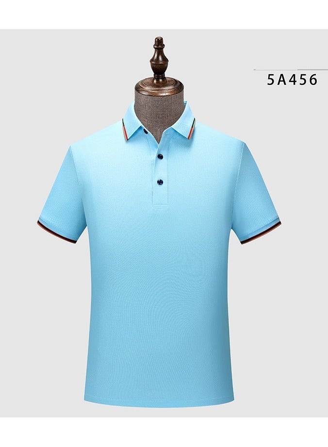 New men's casual T-shirt with short sleeves