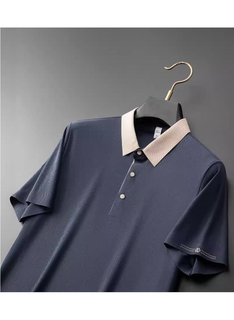 New Men's Casual T-Shirt With Short Sleeves