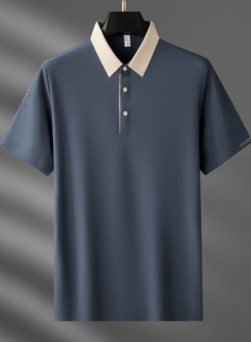 New Men's Casual T-Shirt With Short Sleeves