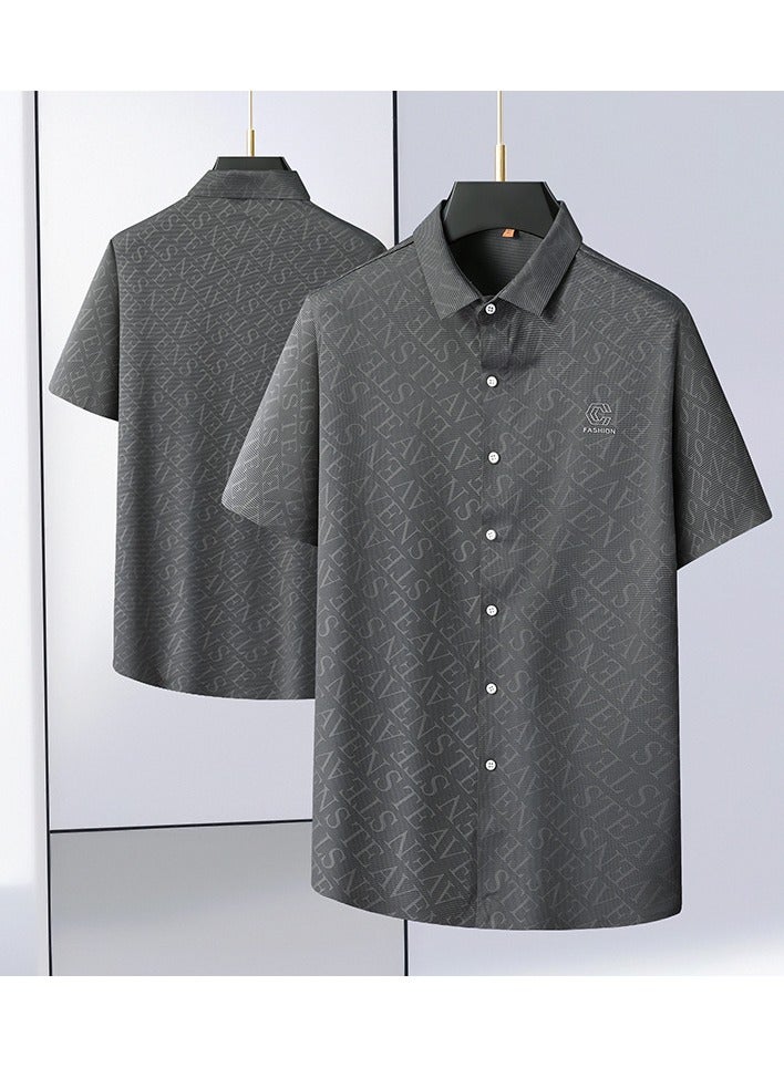 New Men's Casual T-shirt With Short Sleeves