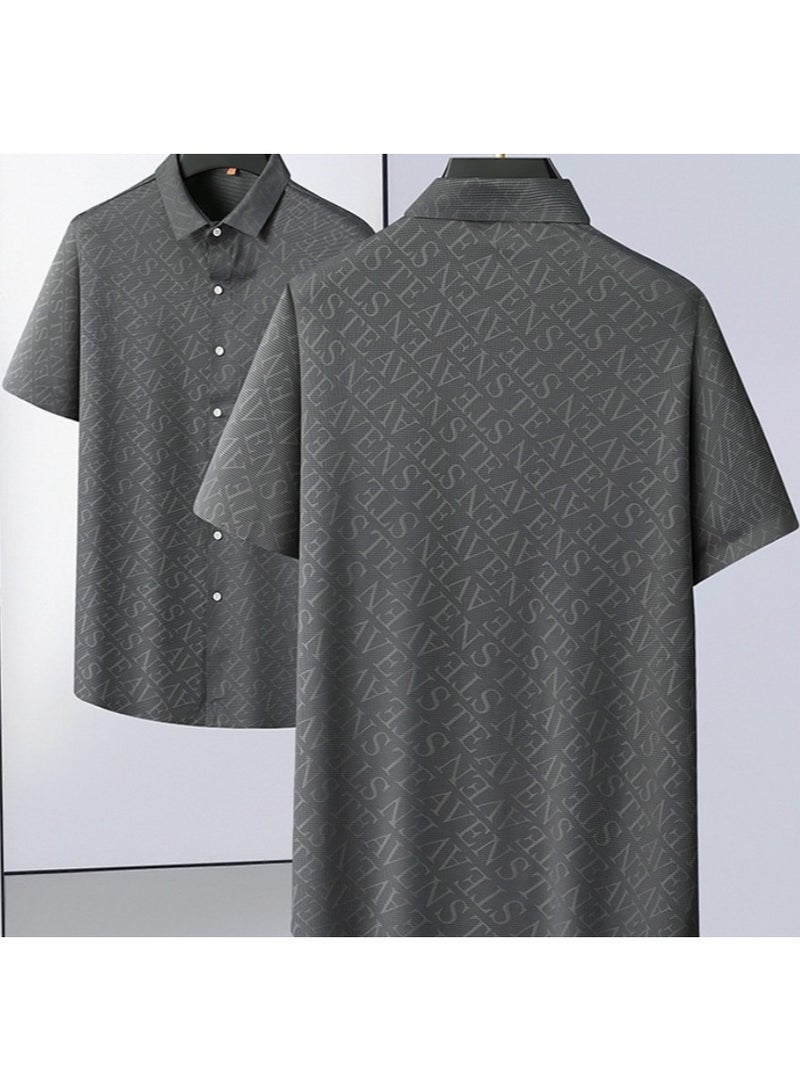New Men's Casual T-shirt With Short Sleeves