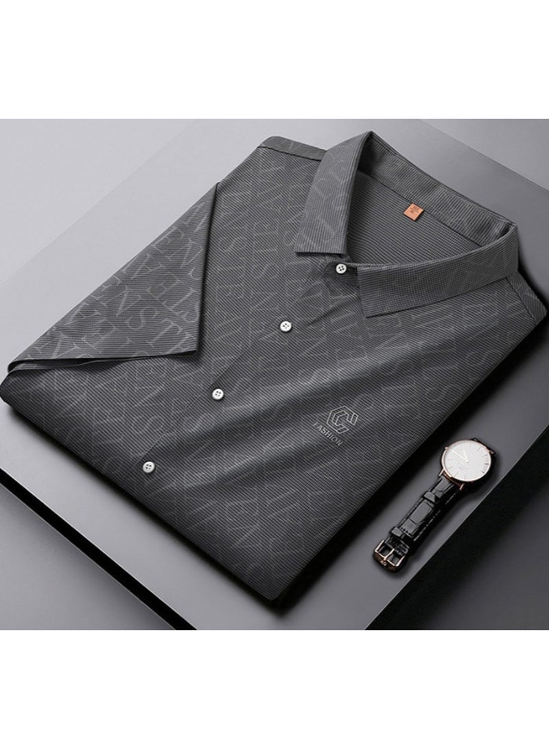 New Men's Casual T-shirt With Short Sleeves