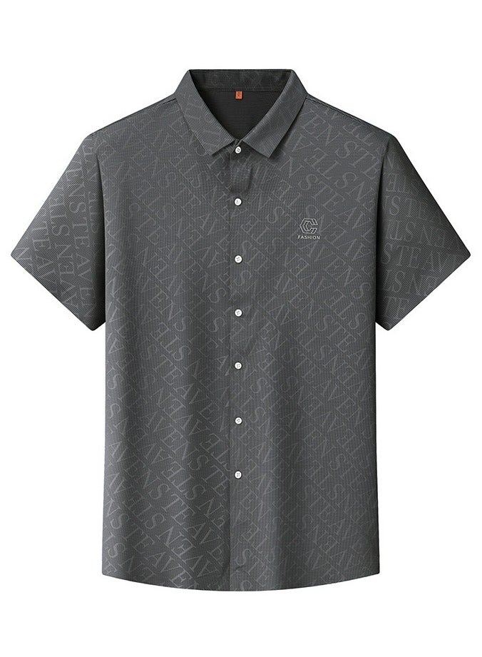 New Men's Casual T-shirt With Short Sleeves