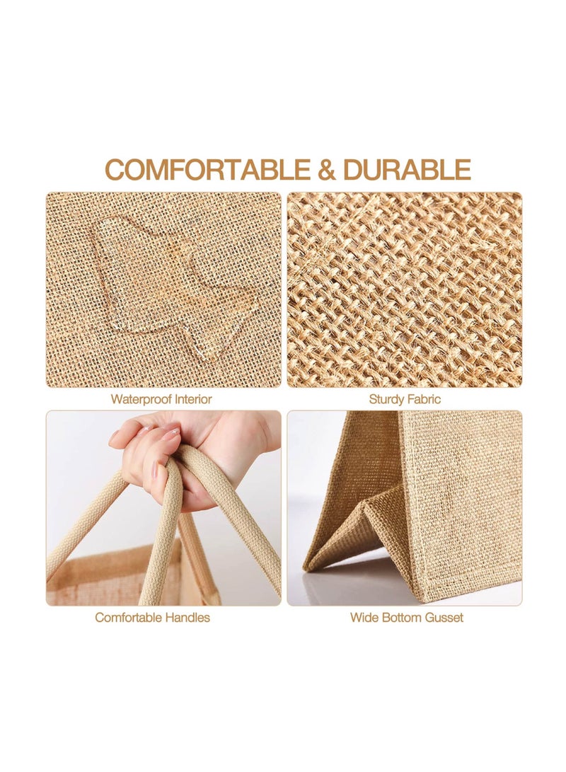 Team Bride Jute Totes - Eco-Friendly Gifts for Every Team Member - Bridesmaids Besties - Weddings and Bridal Showers Jute Bag