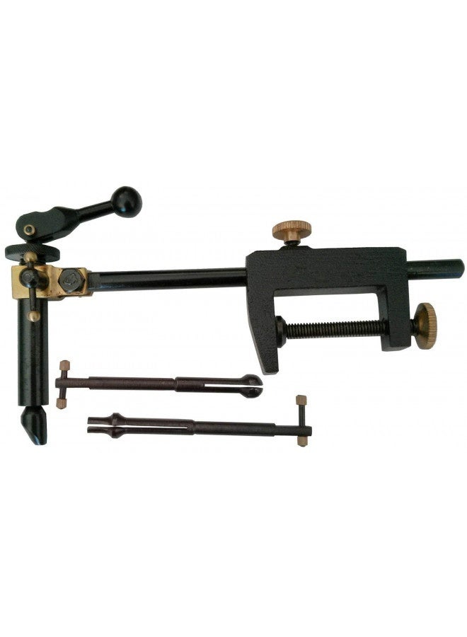 Colorado Anglers 102 Supreme, Rotary Fly Tying Vise - Practical Fly Fishing Vise With 360° Rotation And Multiple Adjustments For Teasers And Jigs