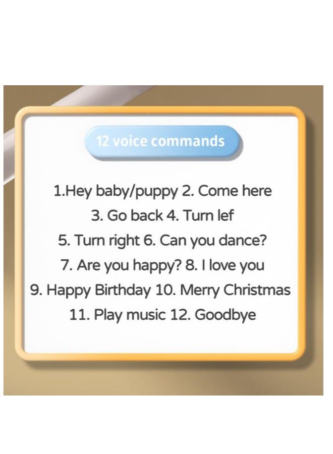 New Cute Voice Dialogue Electronic Pet Children's Early Education Toy Parent Child Interaction Communication Machine Dog