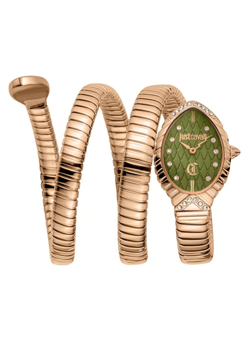 Specchio Snake Women's Analog Stainless Steel Straps Watch JC1L323M0045