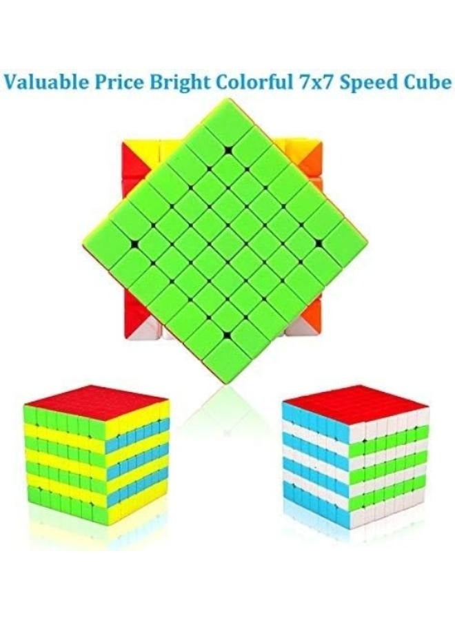 7X7 Cube Stickerless Speed Cube Puzzle