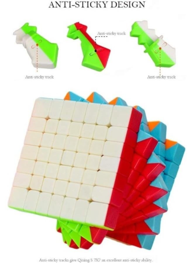 7X7 Cube Stickerless Speed Cube Puzzle