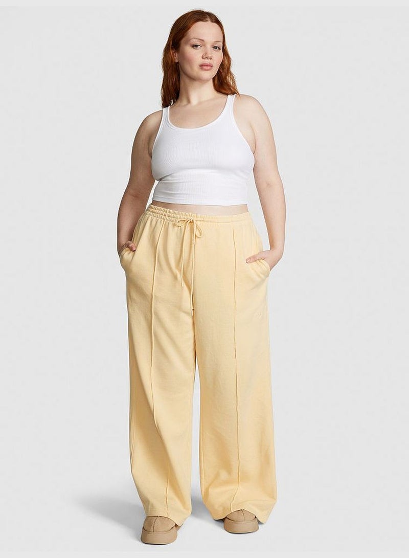 Ivy Fleece Major Wide-Leg Pants