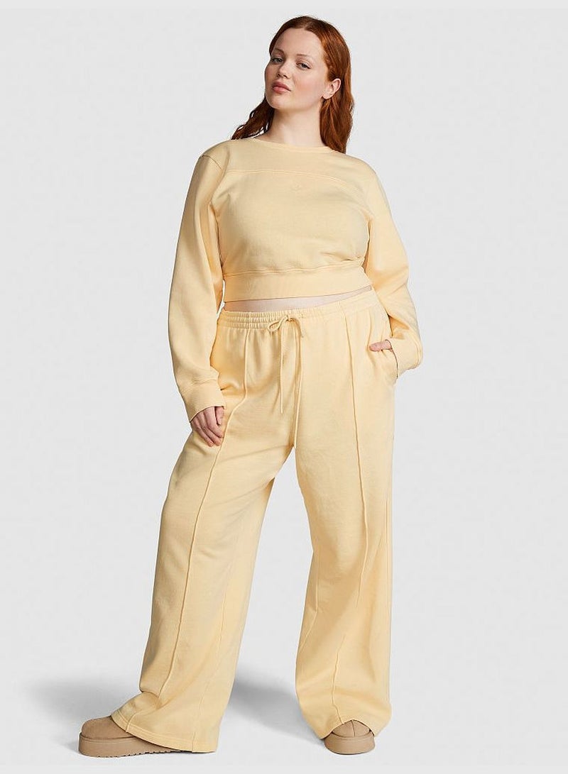 Ivy Fleece Major Wide-Leg Pants