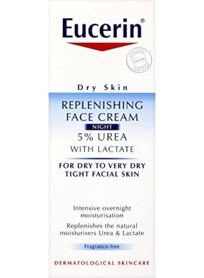 Dry Skin Replenishing Face Night Cream - 5% Urea 50Ml