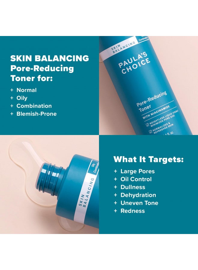 Paula'S Choice Skin Balancing Pore-Reducing Toner For Combination And Oily Skin, Minimizes Large Pores, 6.4 Fluid Ounce Bottle