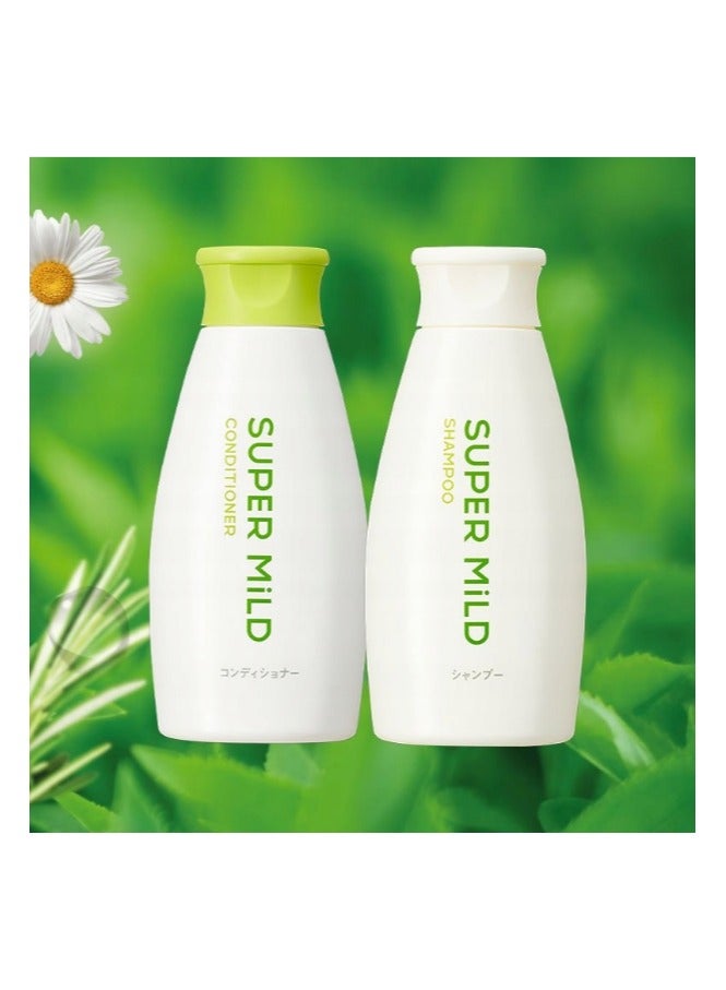 Shiseido Super Mild Hair Shampoo &Conditioner - 2 x 220ml,Pack of 2