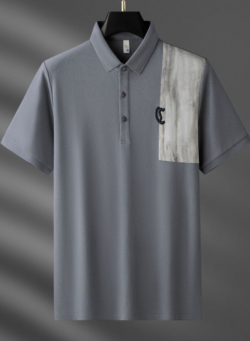 New Men's Casual T-Shirt With Short Sleeves