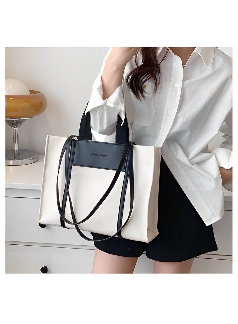 Women's Purses Tote Bag Top Handle Satchel Handbag Shoulder Crossbody Bags with Large Capacity Canvas Bag for Commuting & Daily & Travel