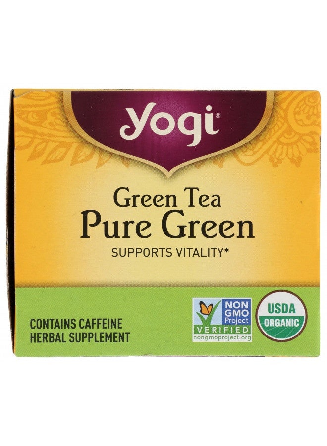 Yogi Tea, Green Tea Pure Green, 16 Count