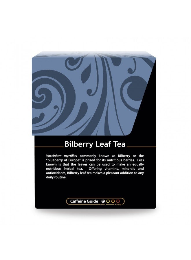 Buddha Teas Organic Bilberry Leaf Tea - Ou Kosher, Usda Organic, Ccof Organic, 18 Bleach-Free Tea Bags