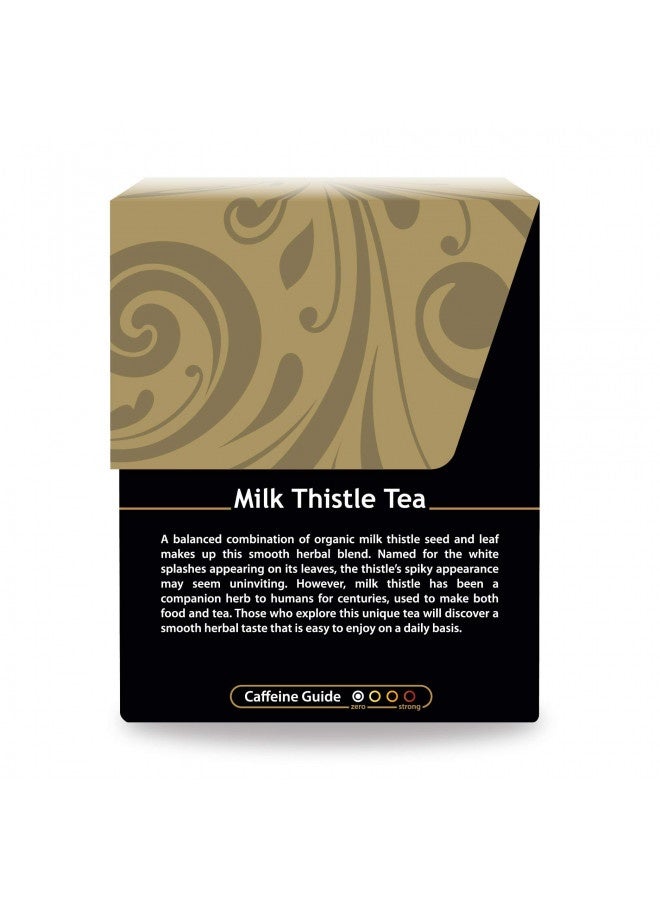 Buddha Teas Organic Milk Thistle Tea - Ou Kosher, Usda Organic, Ccof Organic, 18 Bleach-Free Tea Bags