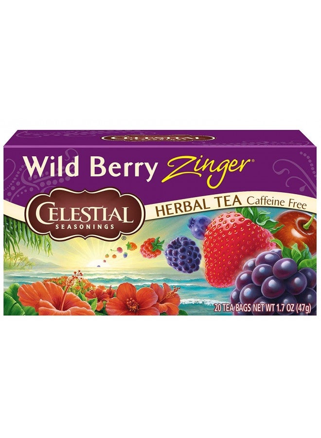 Celestial Seasonings Tea Wild Berry Zinger (Pack Of 3)