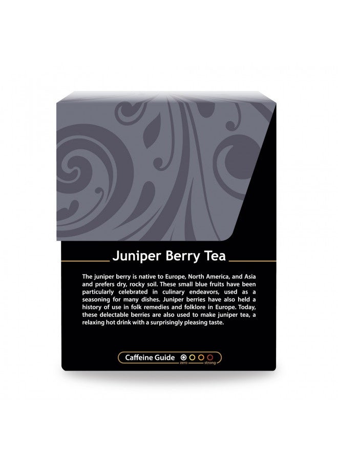 Buddha Teas Organic Juniper Berry Tea - Ou Kosher, Usda Organic, Ccof Organic, 18 Bleach-Free Tea Bags