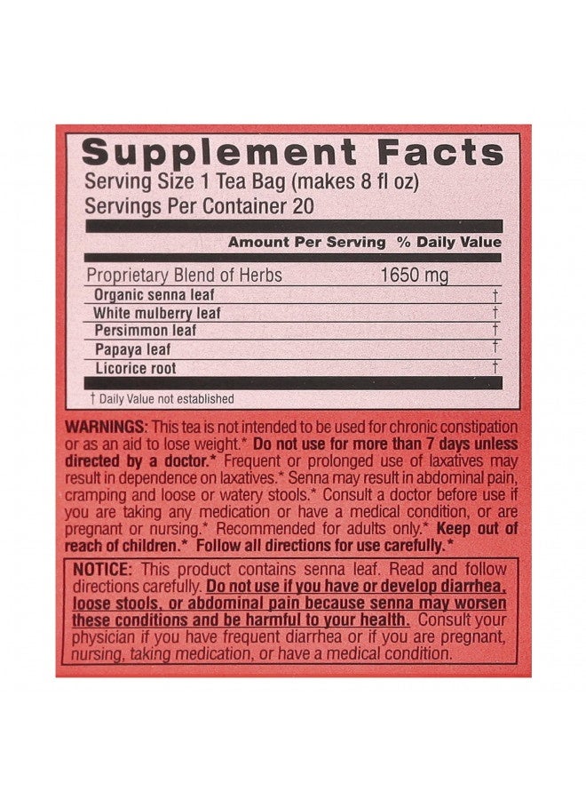 Triple Leaf Super Slimming Triple Leaf Tea Bags - 20 Ct, 1.4 Oz