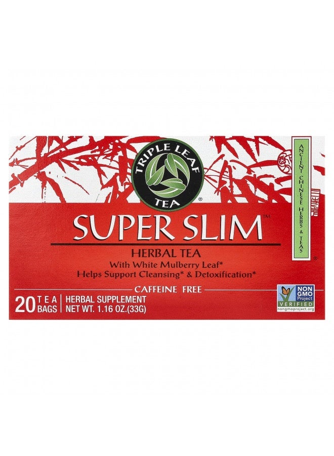 Triple Leaf Super Slimming Triple Leaf Tea Bags - 20 Ct, 1.4 Oz