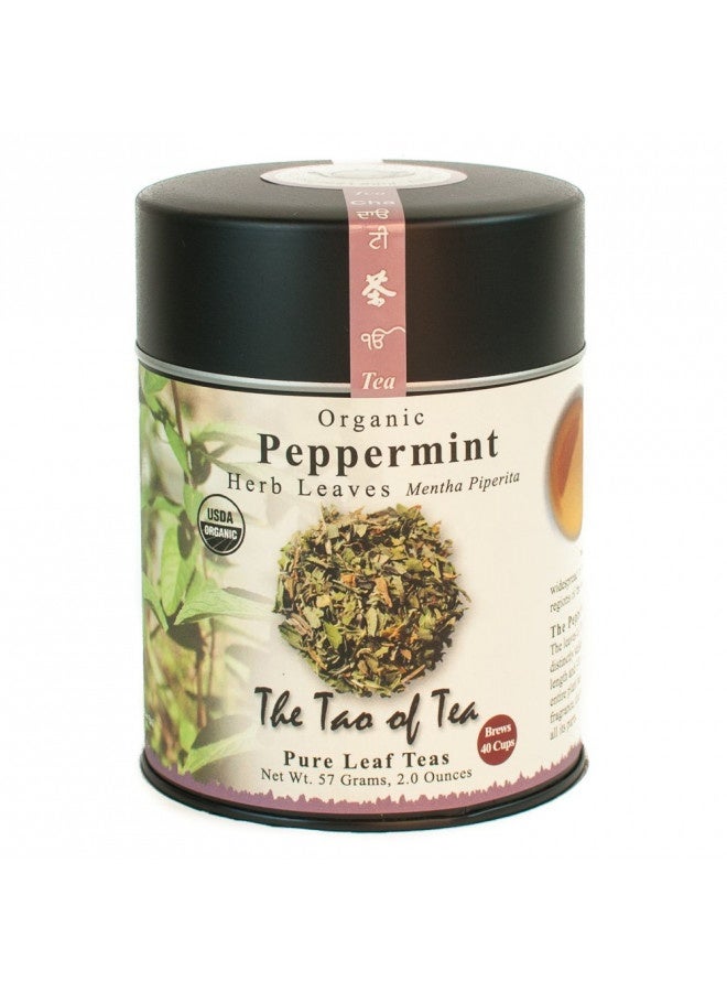 The Tao Of Tea, Peppermint Herbal Tea, Loose Leaf,2 Ounce (Pack Of 1),Tot11125