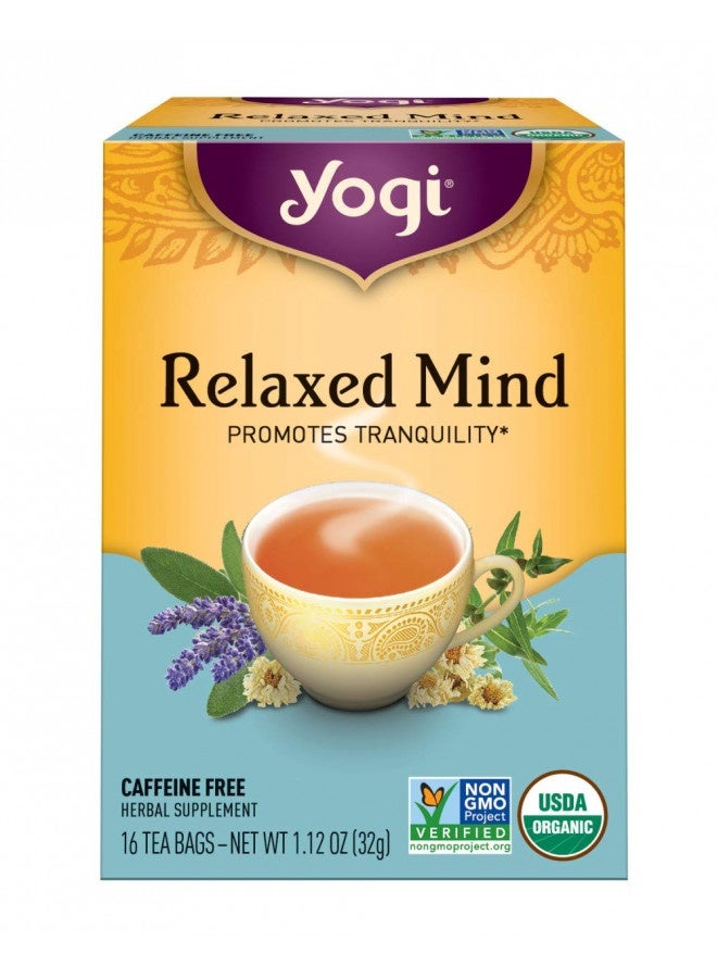 Yogi Tea, Relaxed Mind, 16 Count