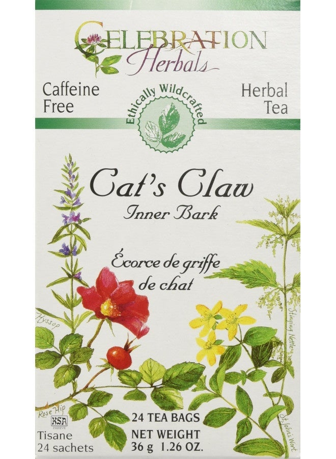 Celebration Herbals Cat'S Claw Inner Bark, 24 Herbal Tea Bags