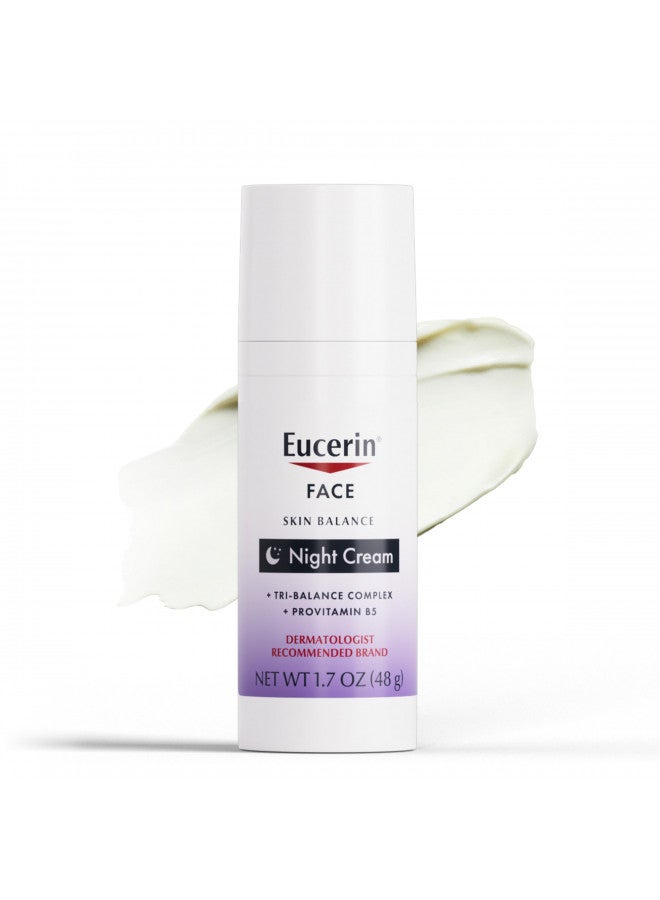 Skin Balance Night Cream, Sensitive Skin Face Moisturizer Enriched With Tri-Balance Complex, 1.7 Oz Bottle