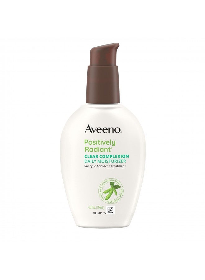 Aveeno, Facial Moisturizers Clear Complexion Daily Moisturizer Pump,4 Fl Oz