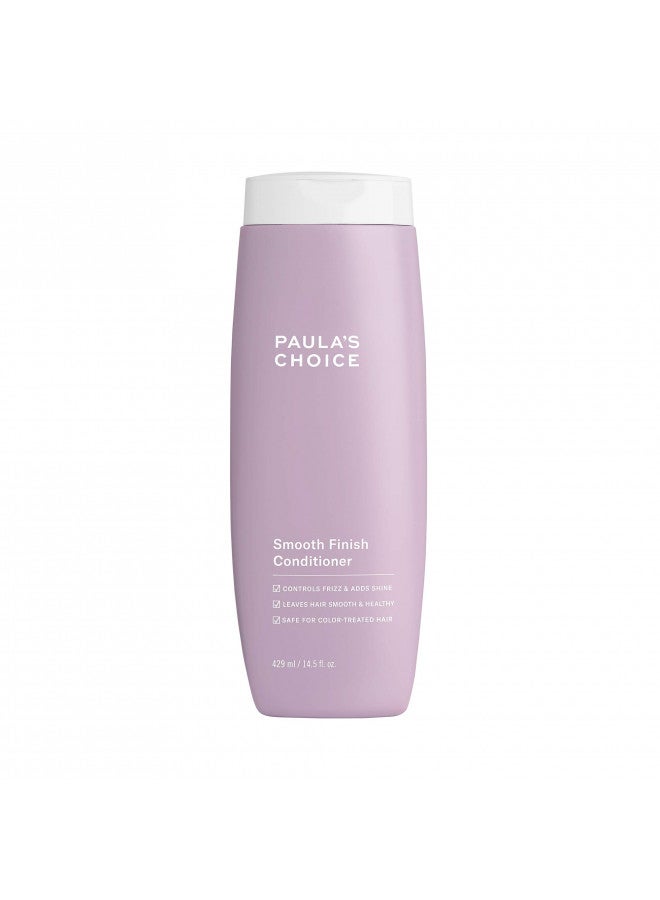 Paula'S Choice Smooth Finish Conditioner, Fragrance Free, Safe For Color Treated Hair, 14.5 Ounce