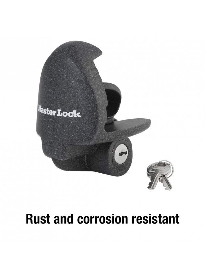 Master Lock 379Atpy Universal Trailer Hitch Lock , Black