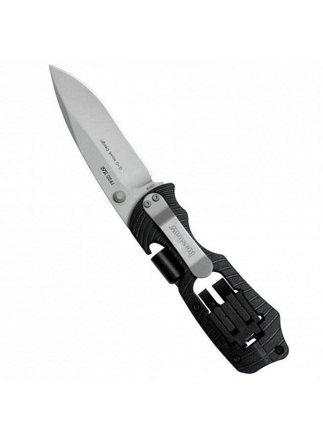 Kershaw Select Fire Multi-Function Pocket Knife, 4-Piece Bit Set And Driver, 3.4