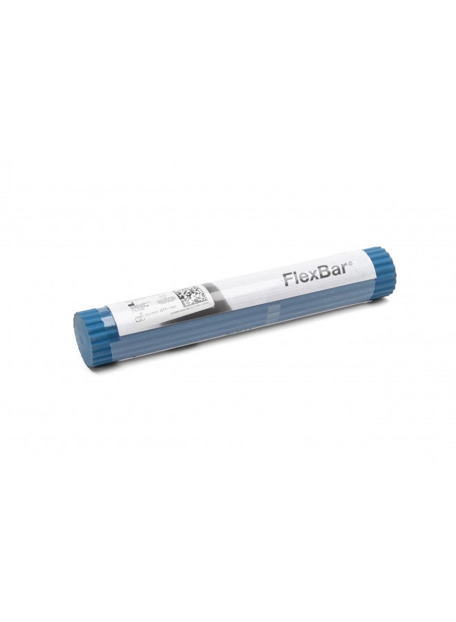 Theraband Flexbar, Tennis Elbow Therapy Bar, Relieve Tendonitis Pain And Improve Grip Strength, Resistance Bar For Golfers Elbow And Tendinitis, Blue, Heavy, Advanced