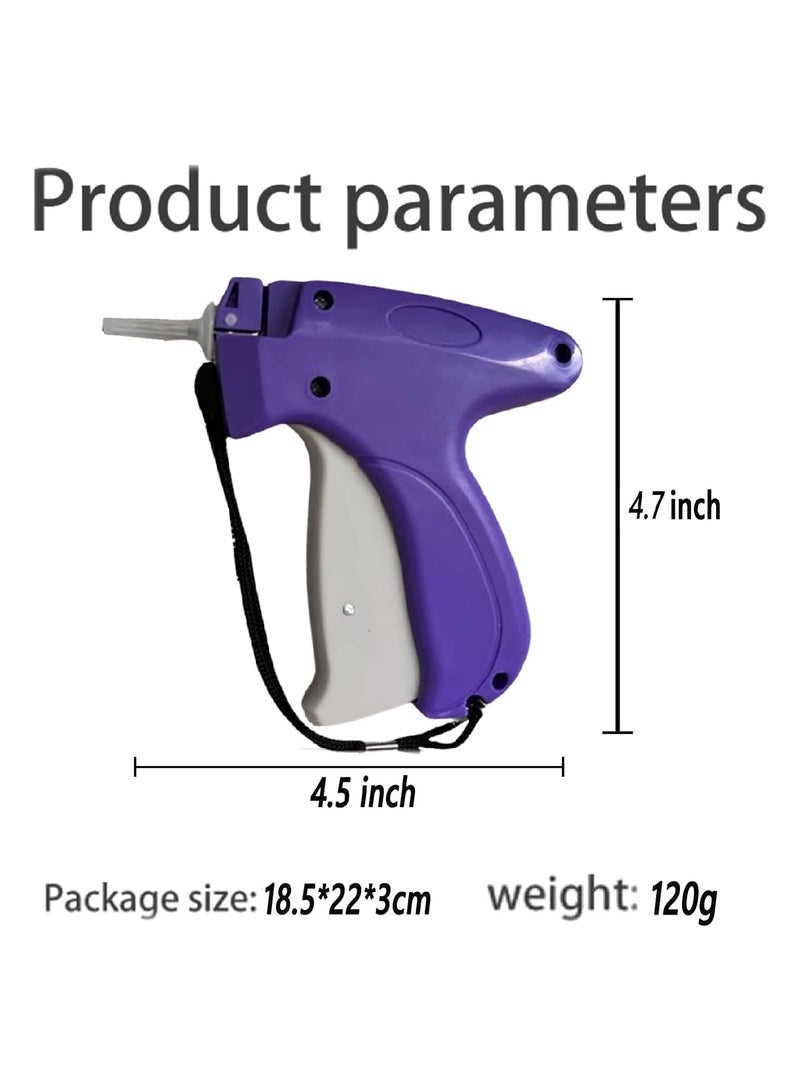 Tagging Gun for Clothing Price Tag Attacher Gun Quick Clothing Fixer Consulbefor Sewing Machine Mini Stitch Hemming Gun for Clothes Micro Tagging Stitch Tool for Clothing