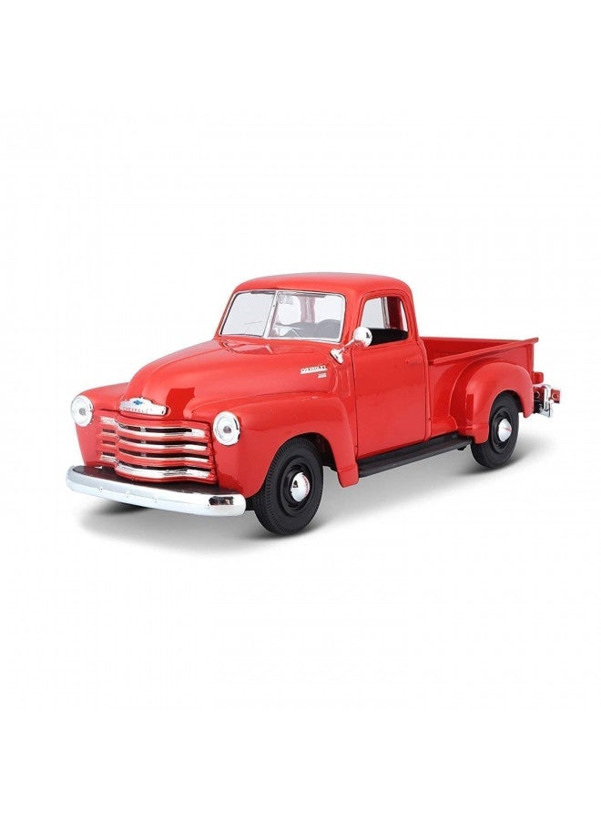 Maisto 1:25 Scale 1950 Chevrolet 3100 Pickup Diecast Truck Vehicle (Colors May Vary) , Red