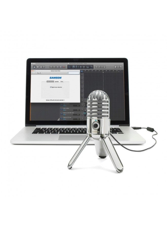Samson Meteor Usb Microphone (Silver)
