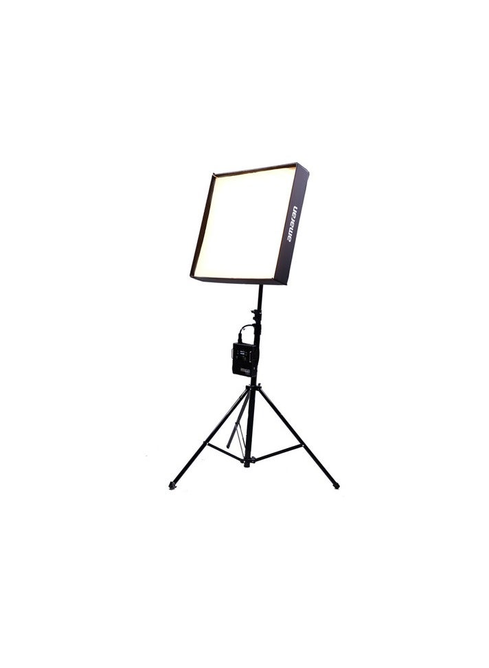 APUTURE AMARAN F22C RGBWW LED Mat (V-Mount, 2 x 2 Feet) – Full-Color Flexible LED Panel with 360° RGB Color Range, Adjustable White Balance (3200K–9500K), High CRI & TLCI, DMX Control, and App Compatibility