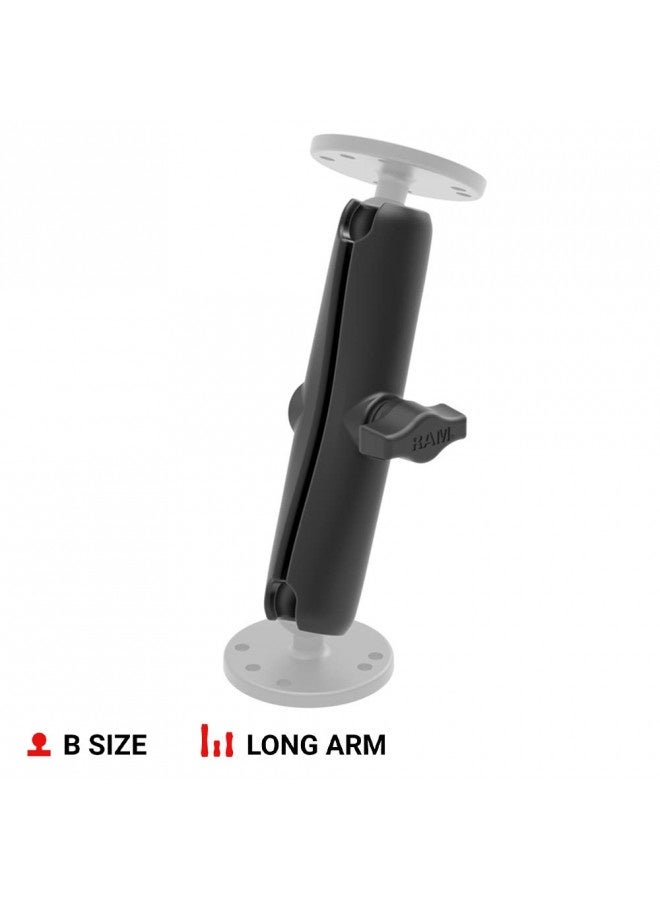 Ram Mounts Double Socket Arm Ram-B-201U-A Short Arm Compatible With Ram B Size 1