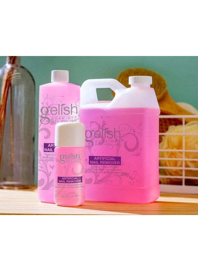 Gelish Artificial Nail Gel Polish Remover, Gel Nail Polish Remover, Nail Polish Remover, 4 Oz.