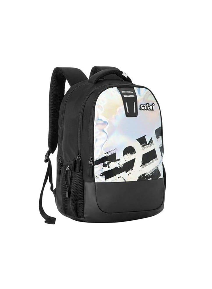 SAFARI 49 cms Silver Laptop/Casual Backpack (BEAM19CBDSL)