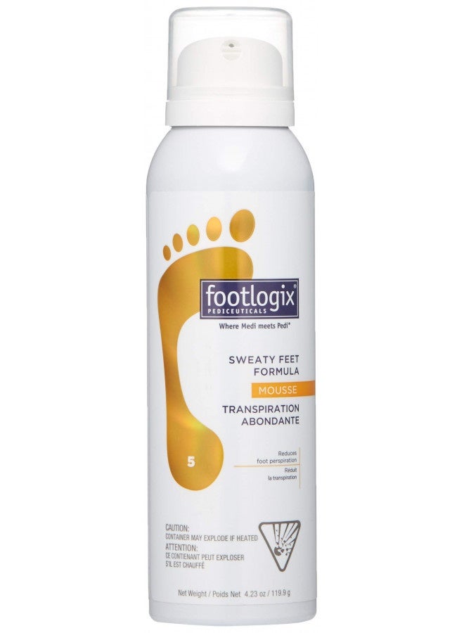 Footlogix Sweaty Feet Formula, 4.23 Oz