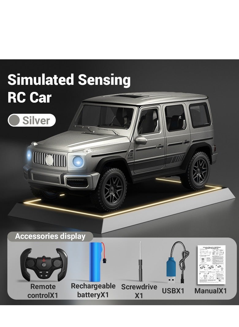 New Simulation 1:14 Climbing Off-Road Vehicle Model Gesture Sensing RC Remote Control Car Children's Toy Gift