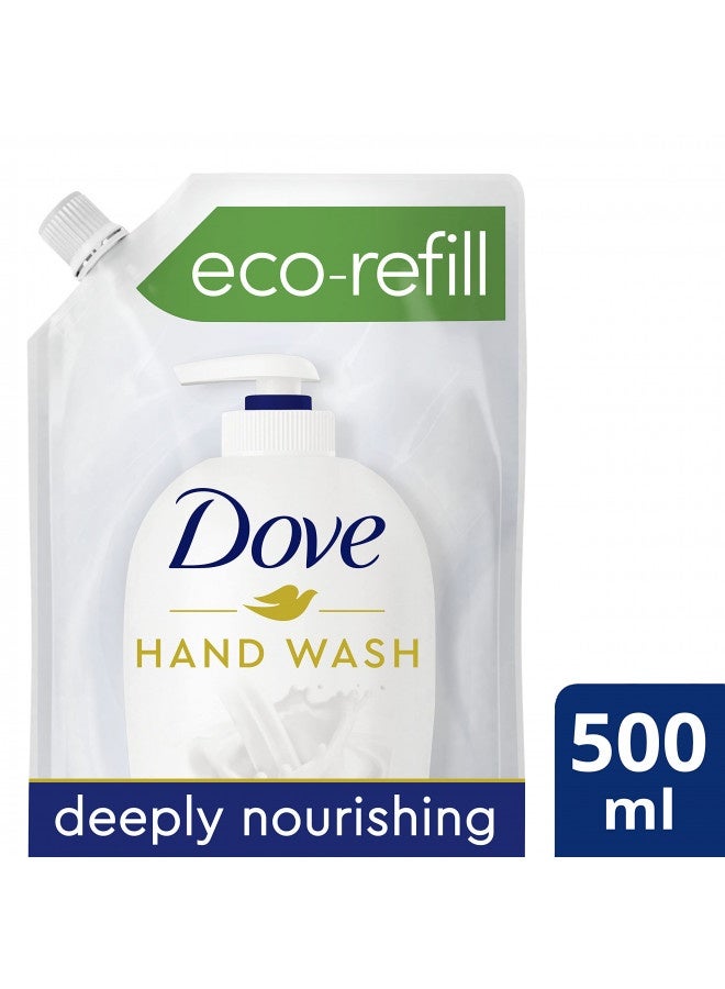 Dove Caring Original Liquid Hand Wash Refill 500 Ml, Dove47